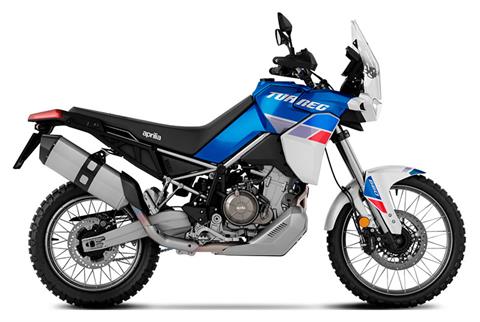 New 2023 Aprilia Tuareg 660 Indaco Tagelmust Motorcycles in Orange CA N A