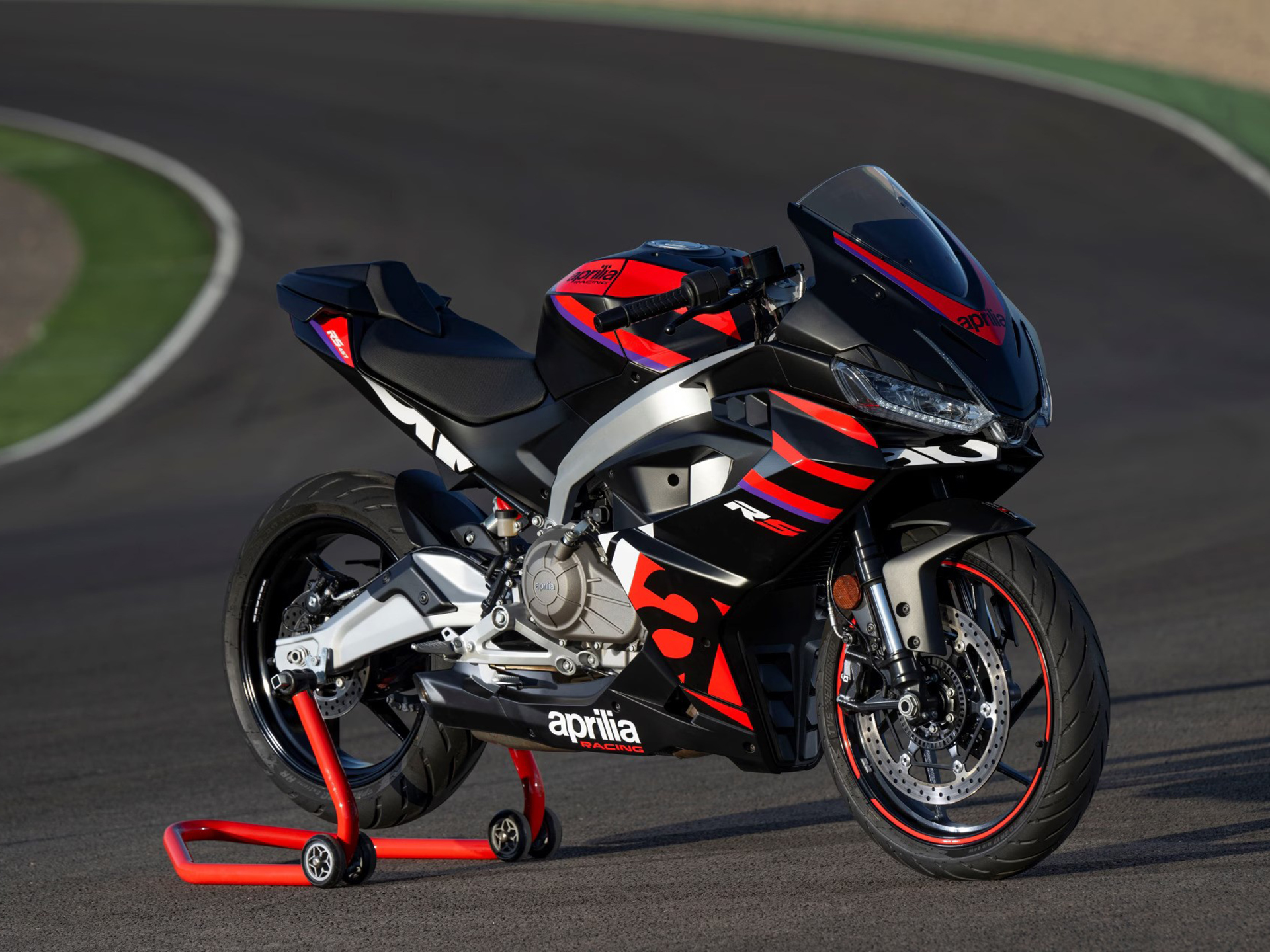 New 2025 Aprilia RS 457 Los Angeles CA Specs Price Photos Opalescent Light
