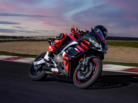 New 2025 Aprilia RS 457 | Motorcycles in Plano TX | Prismatic Dark