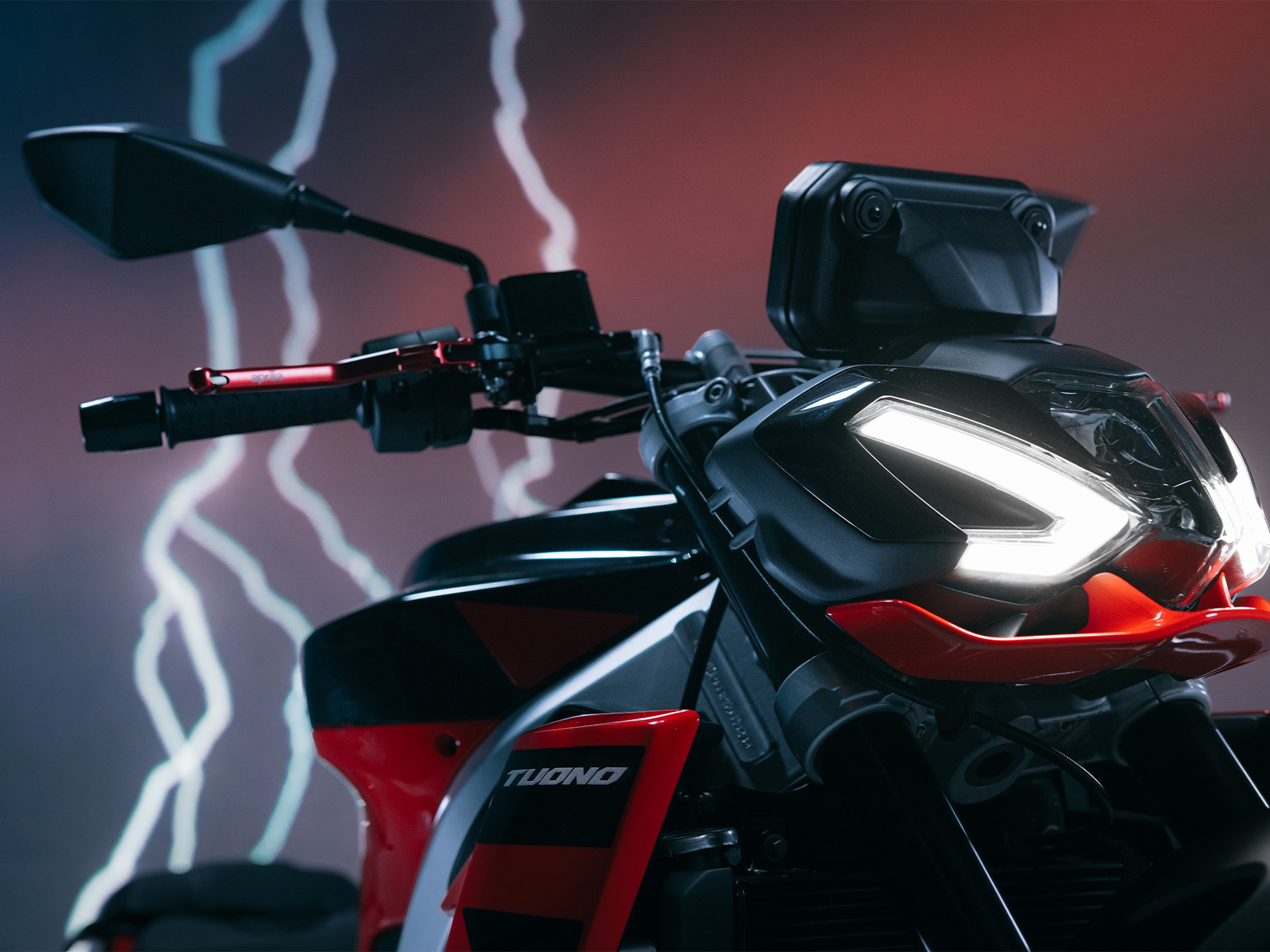 New 2025 Aprilia Tuono 457 Piranha Red