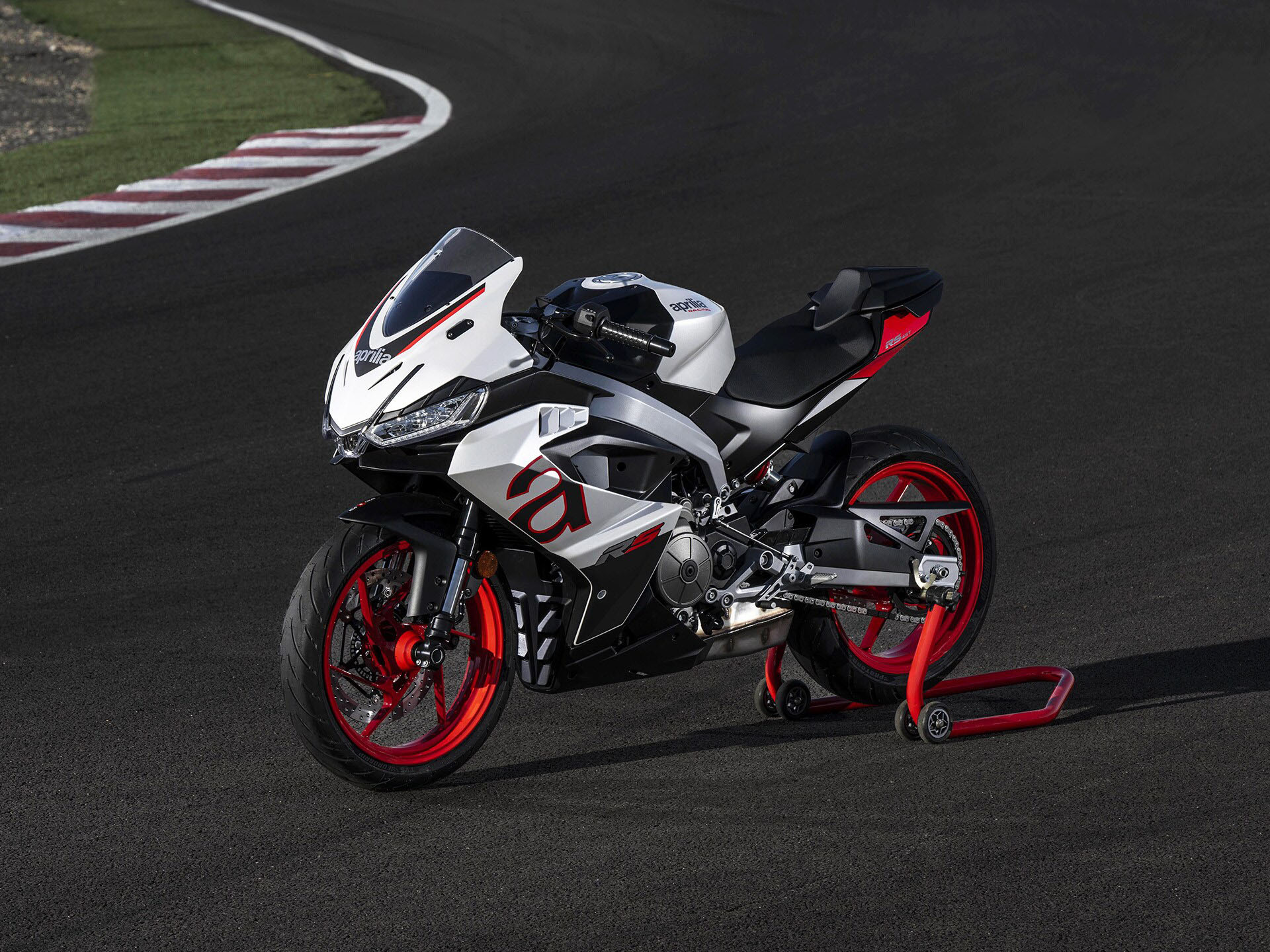 New 2026 Aprilia RS 457 Opalescent Light