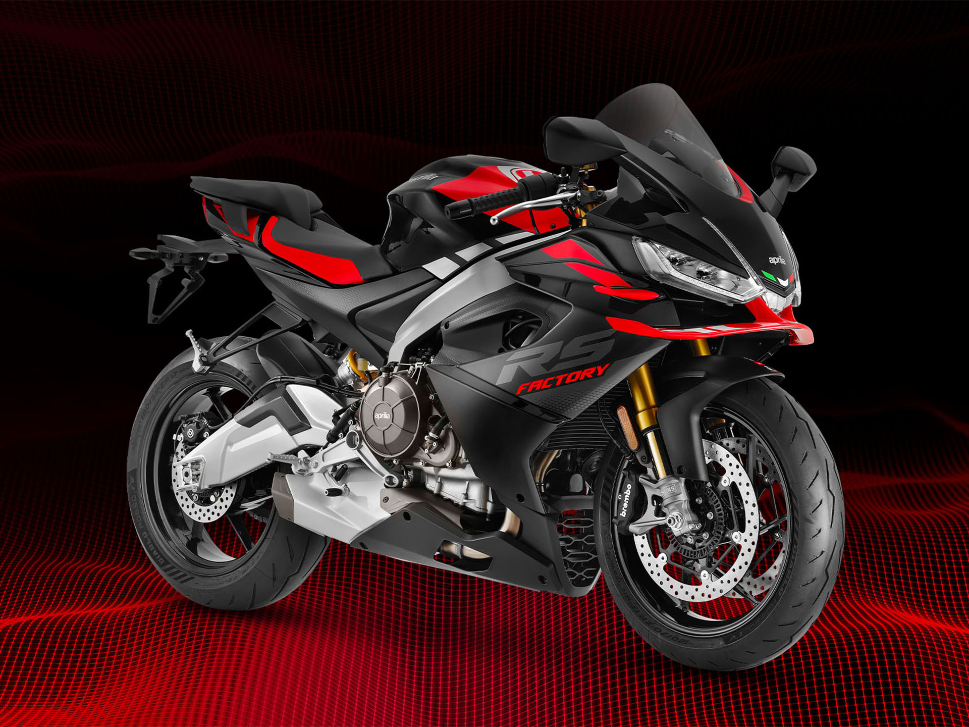 New 2026 Aprilia RS 660 Factory Dark Banshee Motorcycles In Orange CA 