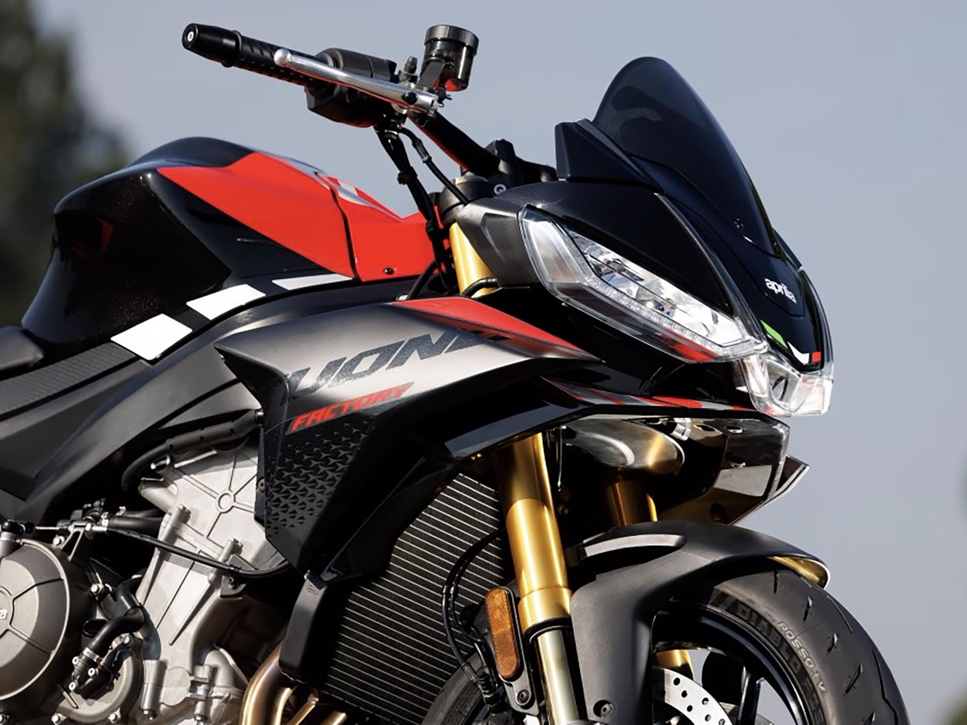 New 2026 Aprilia Tuono 660 Factory Dark Banshee