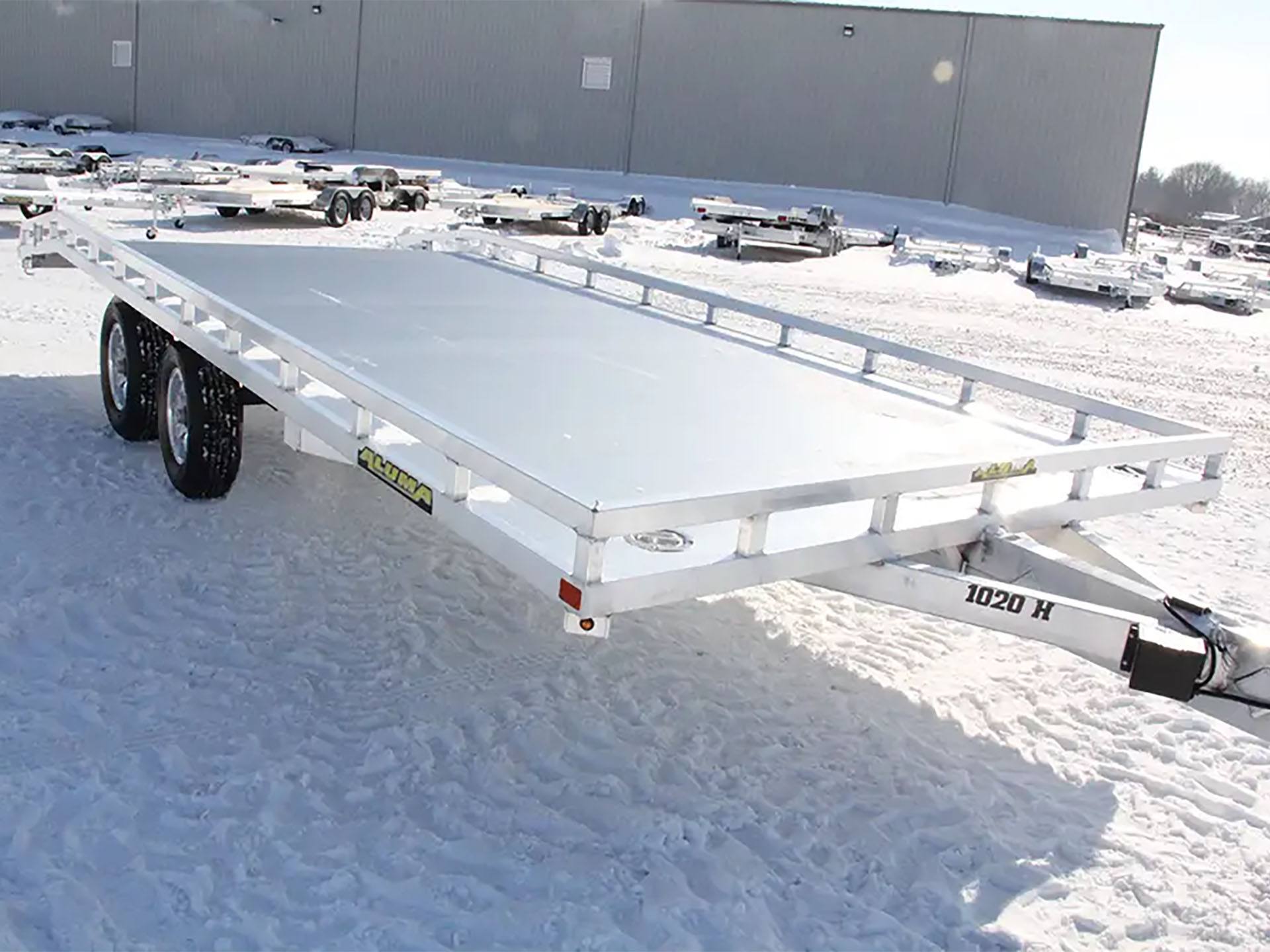 2024 ALUMA 1020 Tandem Deck Over Trailers 288 in. in North Bend, Oregon - Photo 2