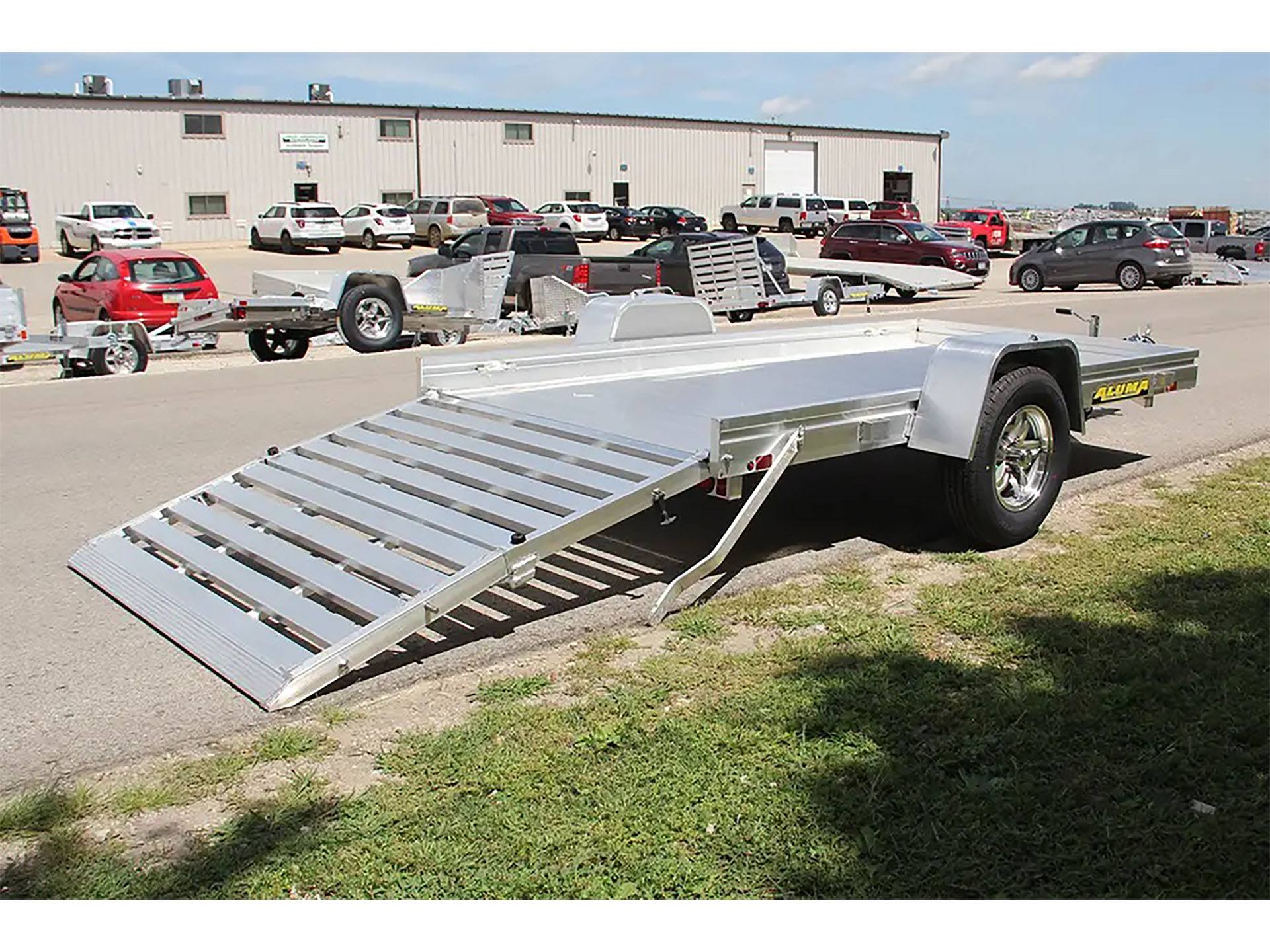 2024 ALUMA Single Heavy Axle Utility Trailers No Brakes Bi-fold Tailgate - 6310H in North Bend, Oregon - Photo 4