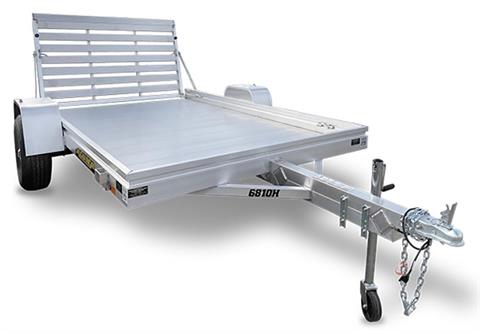 2024 ALUMA Single Heavy Axle Utility Trailers No Brakes - 6810H