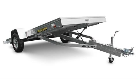 2024 ALUMA Single Heavy Axle Tilt Utility Trailers 150 in.