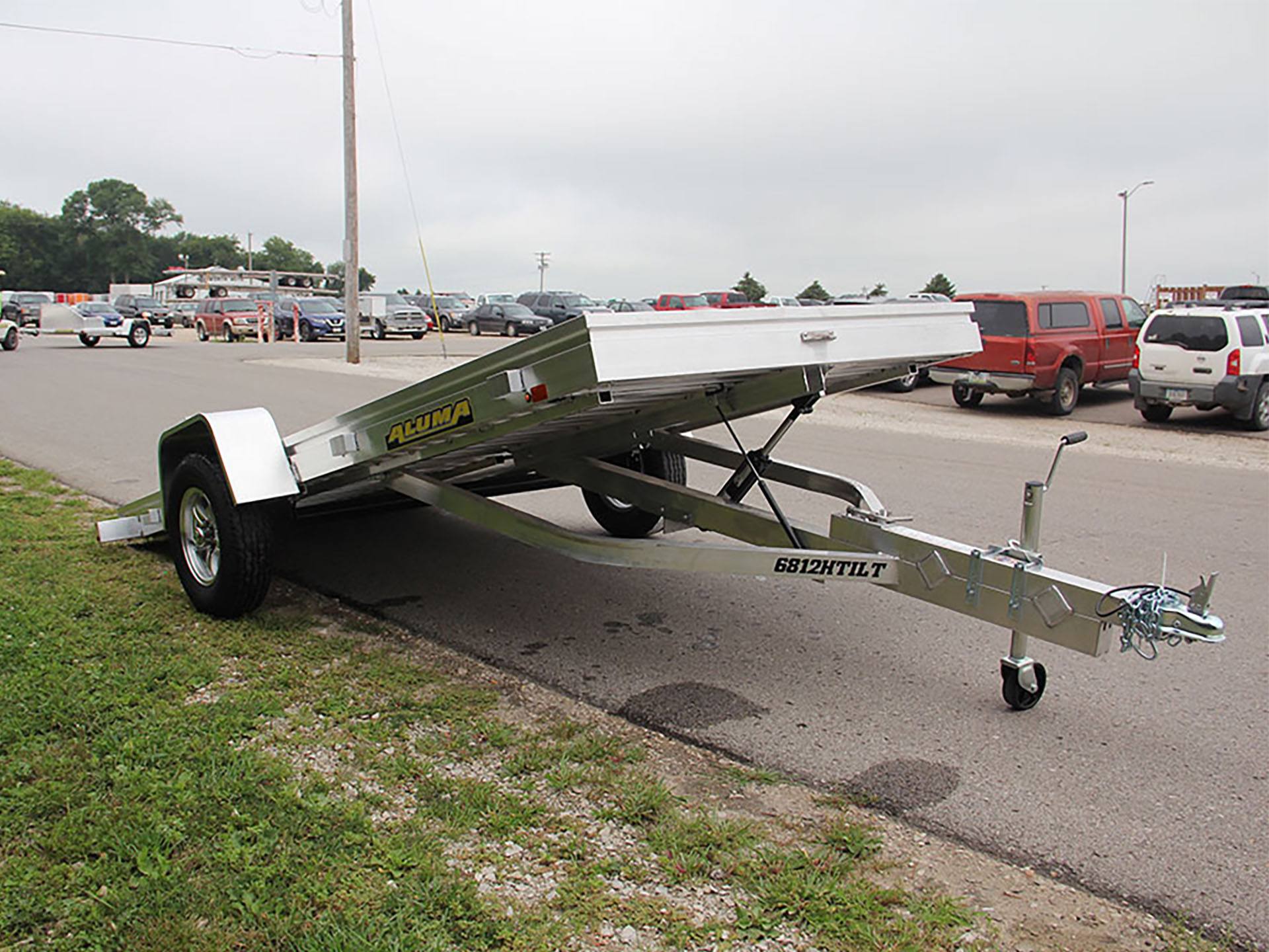 2024 ALUMA Single Heavy Axle Tilt Utility Trailers 150 in. in North Bend, Oregon - Photo 5
