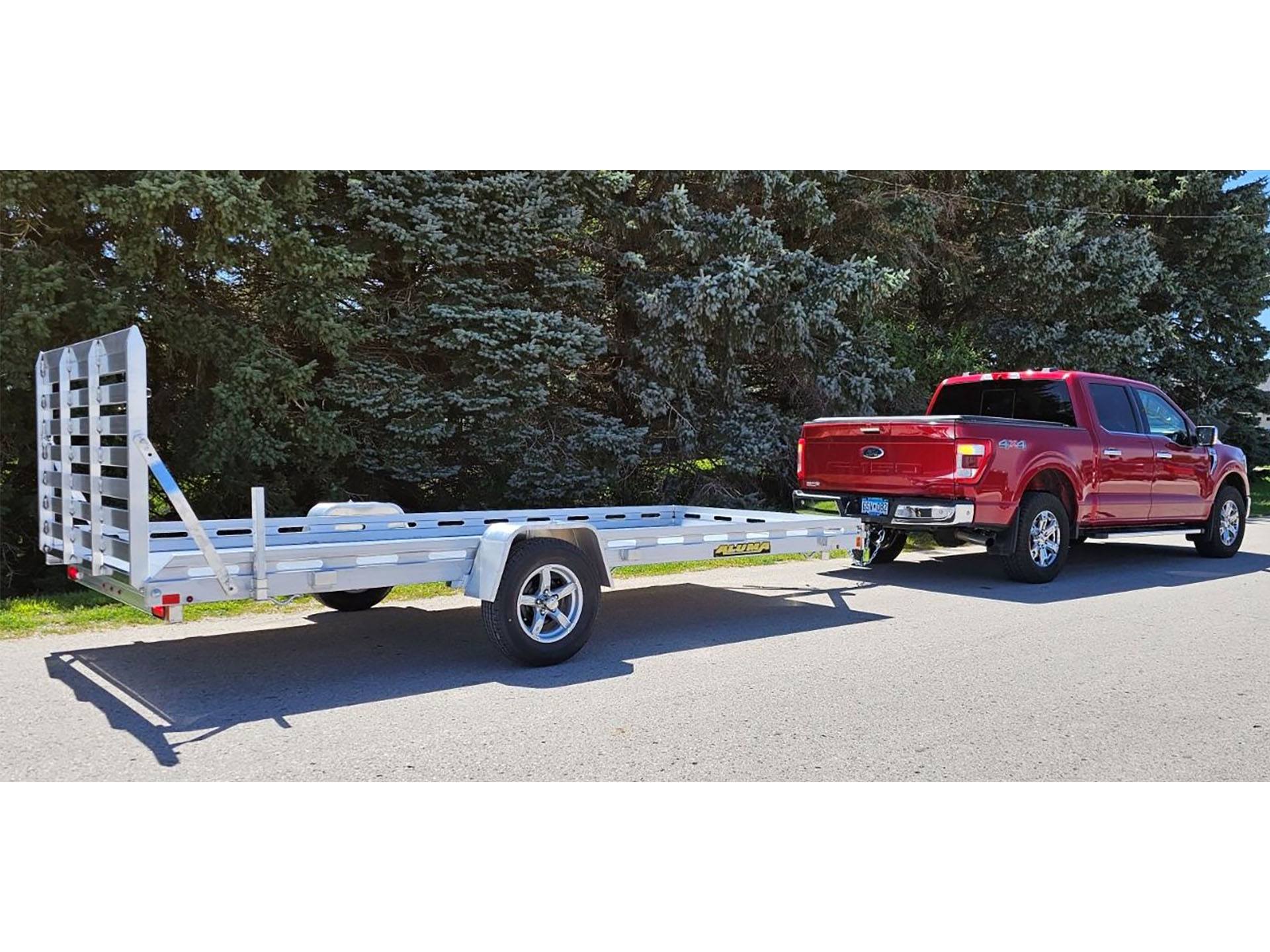 2024 ALUMA Single Heavy Axle Utility Trailers With Brakes 182 in. in North Bend, Oregon - Photo 2