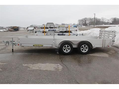 2024 ALUMA 81 Series Tandem Axle Utility Trailers Bi-fold Tailgate Side Ramp 241 in. in North Bend, Oregon - Photo 2