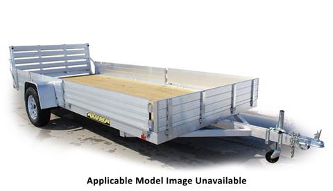 2024 ALUMA 81 Series Single Heavy Axle Utility Trailers 145 in. Wood Deck
