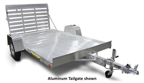 2024 ALUMA Single Axle Utility Trailers Bi-fold Tailgate - 7210