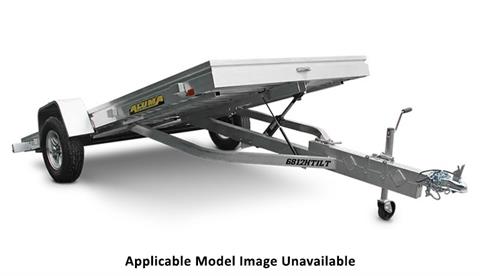 2024 ALUMA Single Heavy Axle Tilt Utility Trailers 122 in.