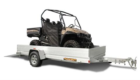 2024 ALUMA Single Heavy Axle Utility Trailers Slide Out Ramp