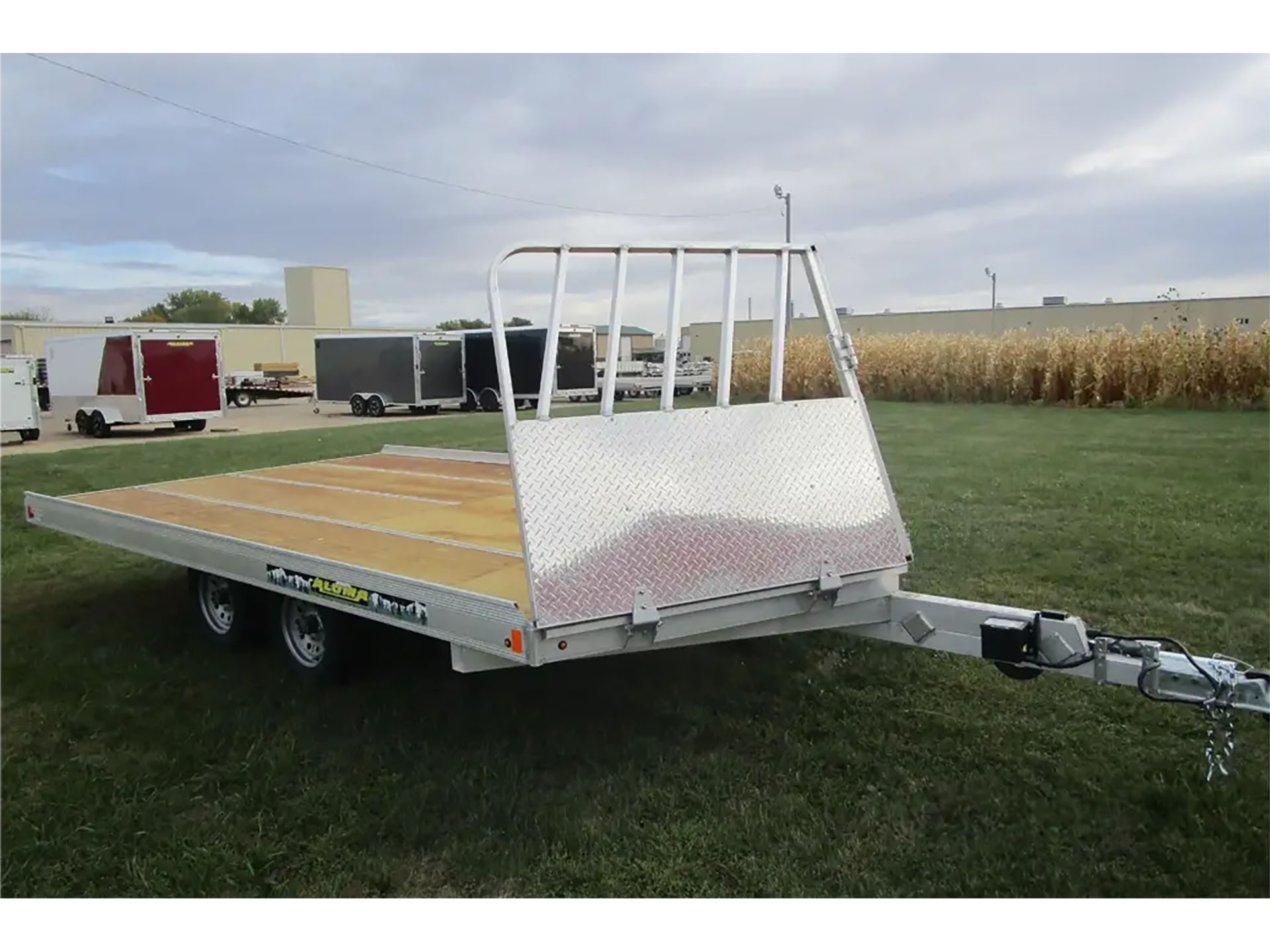 2025 ALUMA 3 Place Drive On / Off Snowmobile Trailers 192 in. in North Bend, Oregon - Photo 2