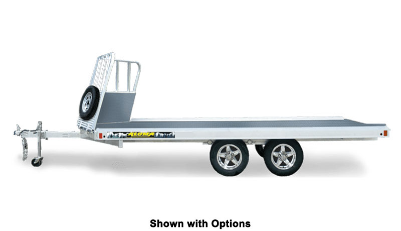 2025 ALUMA 3 Place Drive On / Off Snowmobile Trailers 192 in. in North Bend, Oregon - Photo 1