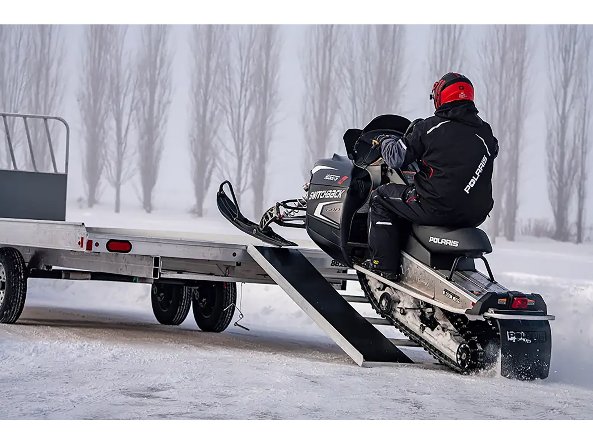 2025 ALUMA 4 Place Drive On / Off Snowmobile Trailers 264 in. in North Bend, Oregon - Photo 2
