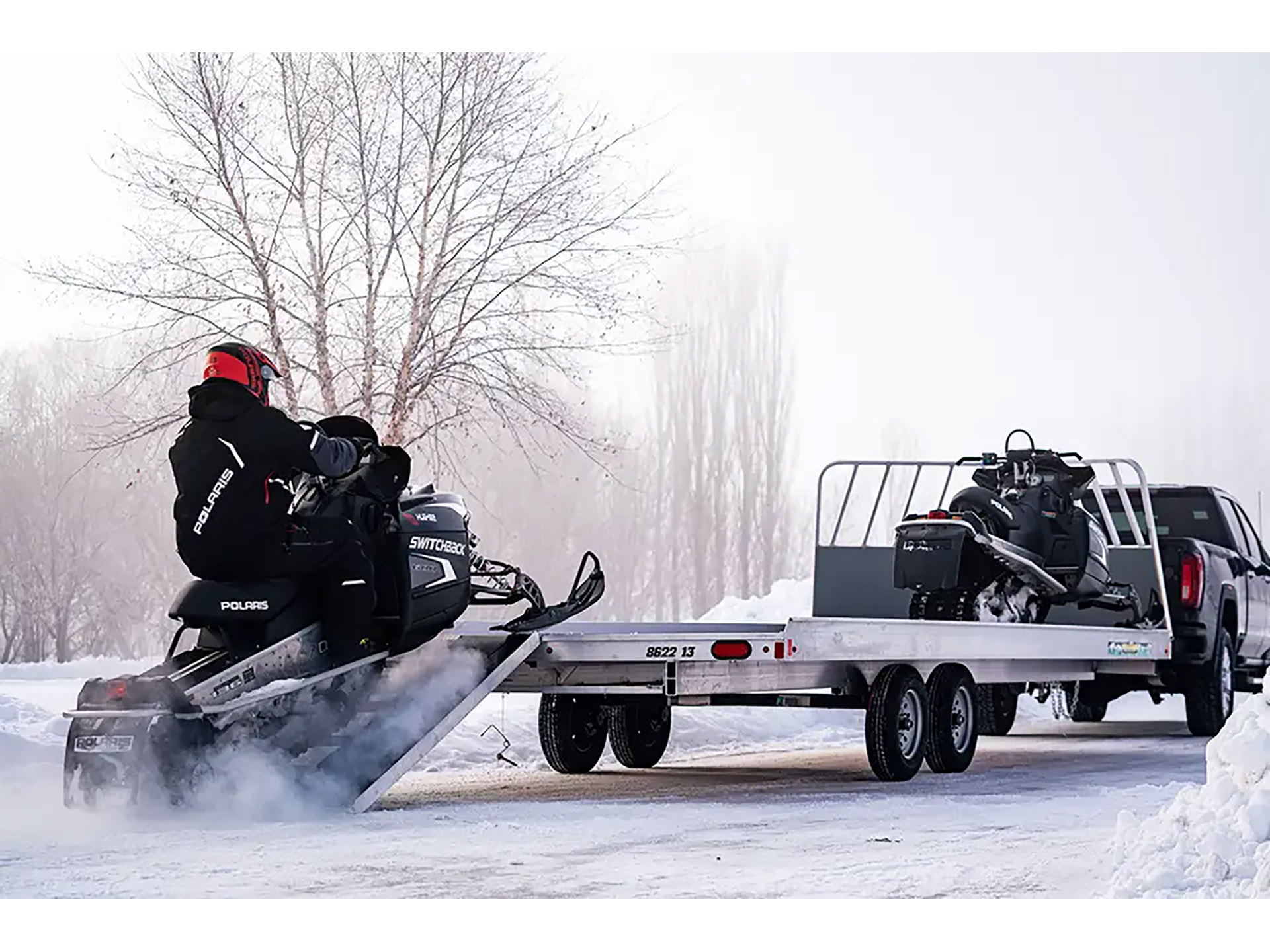 2025 ALUMA 4 Place Drive On / Off Snowmobile Trailers 264 in. in North Bend, Oregon - Photo 5