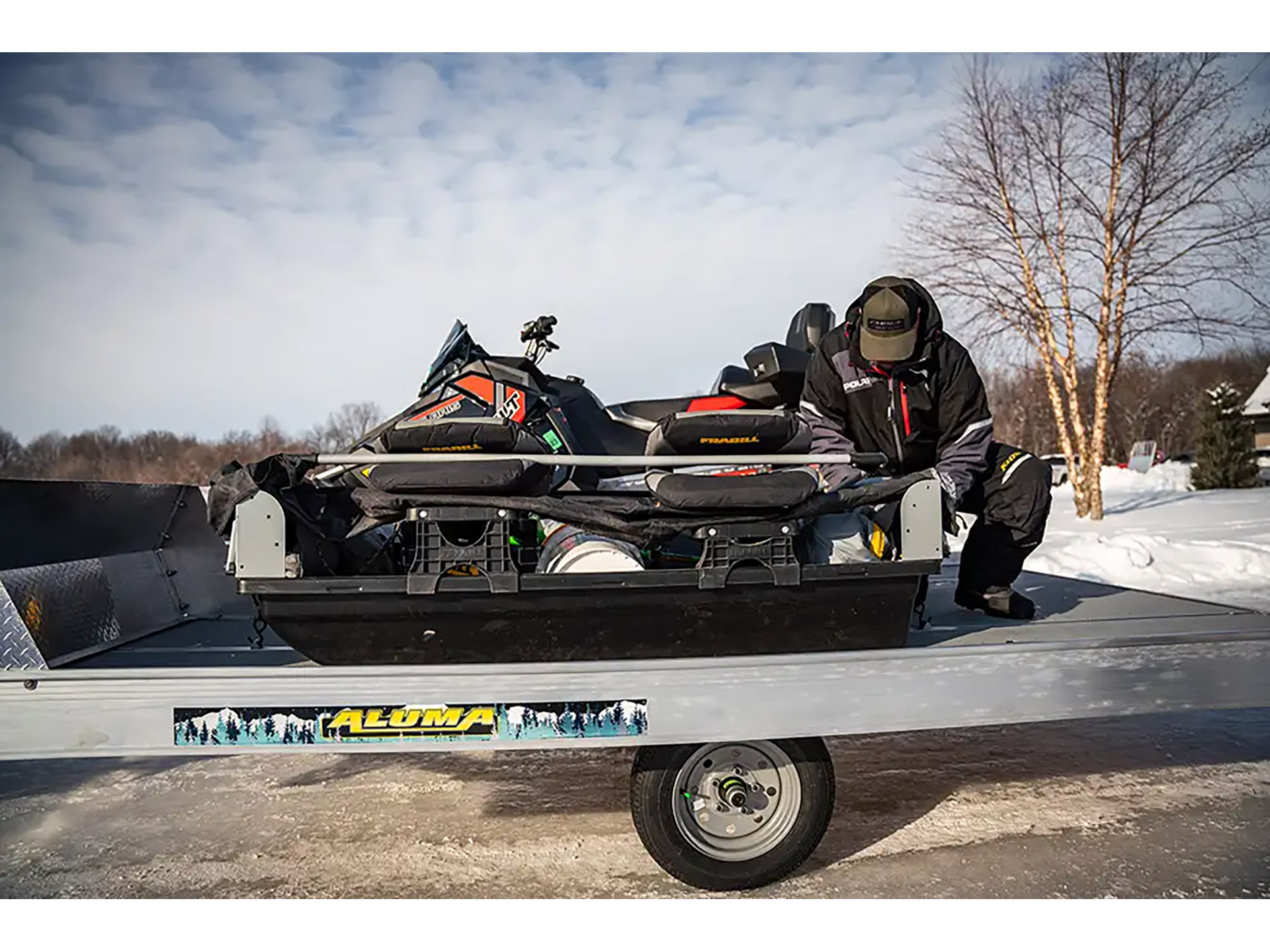 2025 ALUMA Tilt Snowmobile Trailers - 8612T in North Bend, Oregon - Photo 3