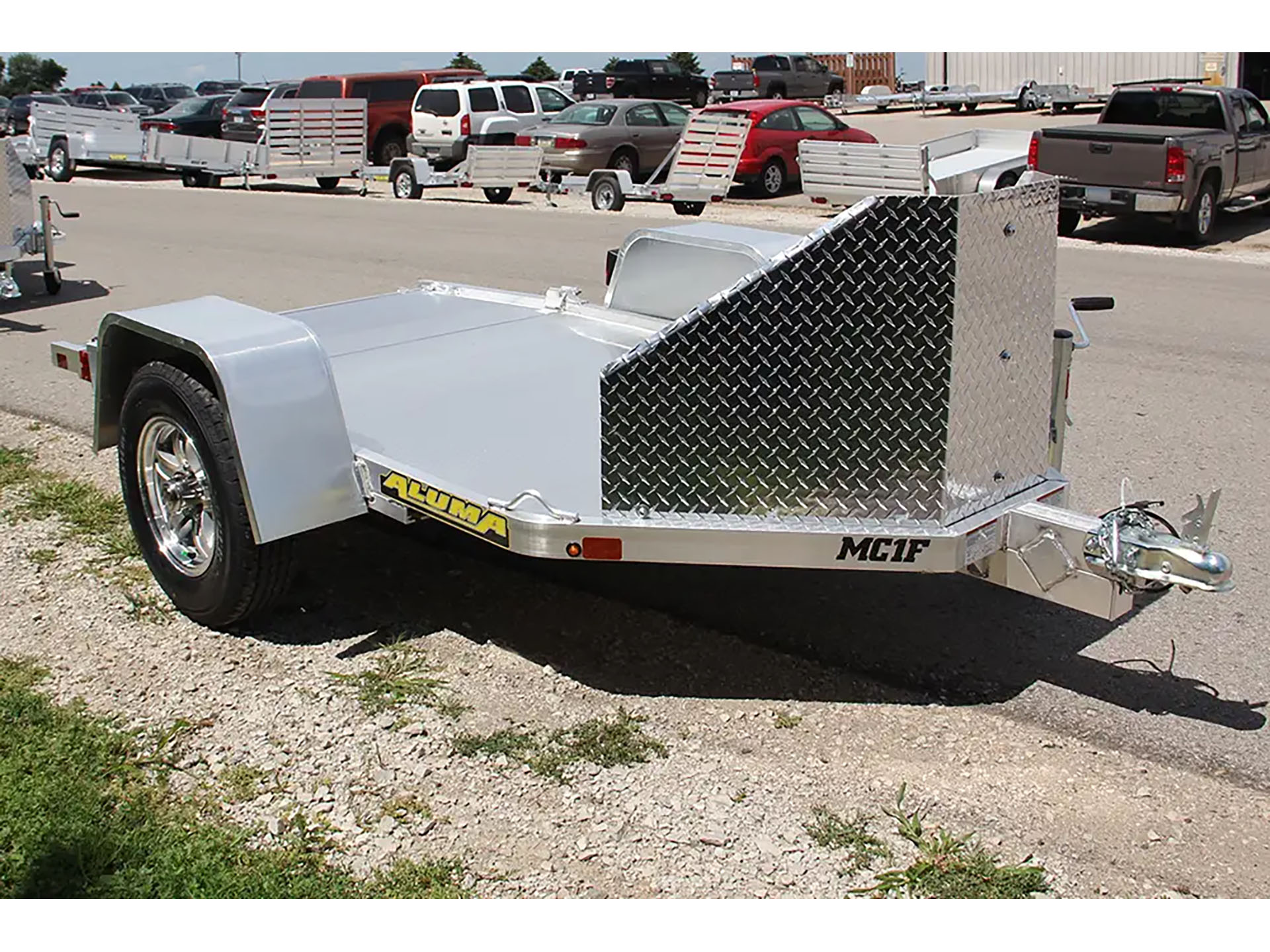 2025 ALUMA Folding Motorcycle Trailers 51 in. Wide in North Bend, Oregon - Photo 2