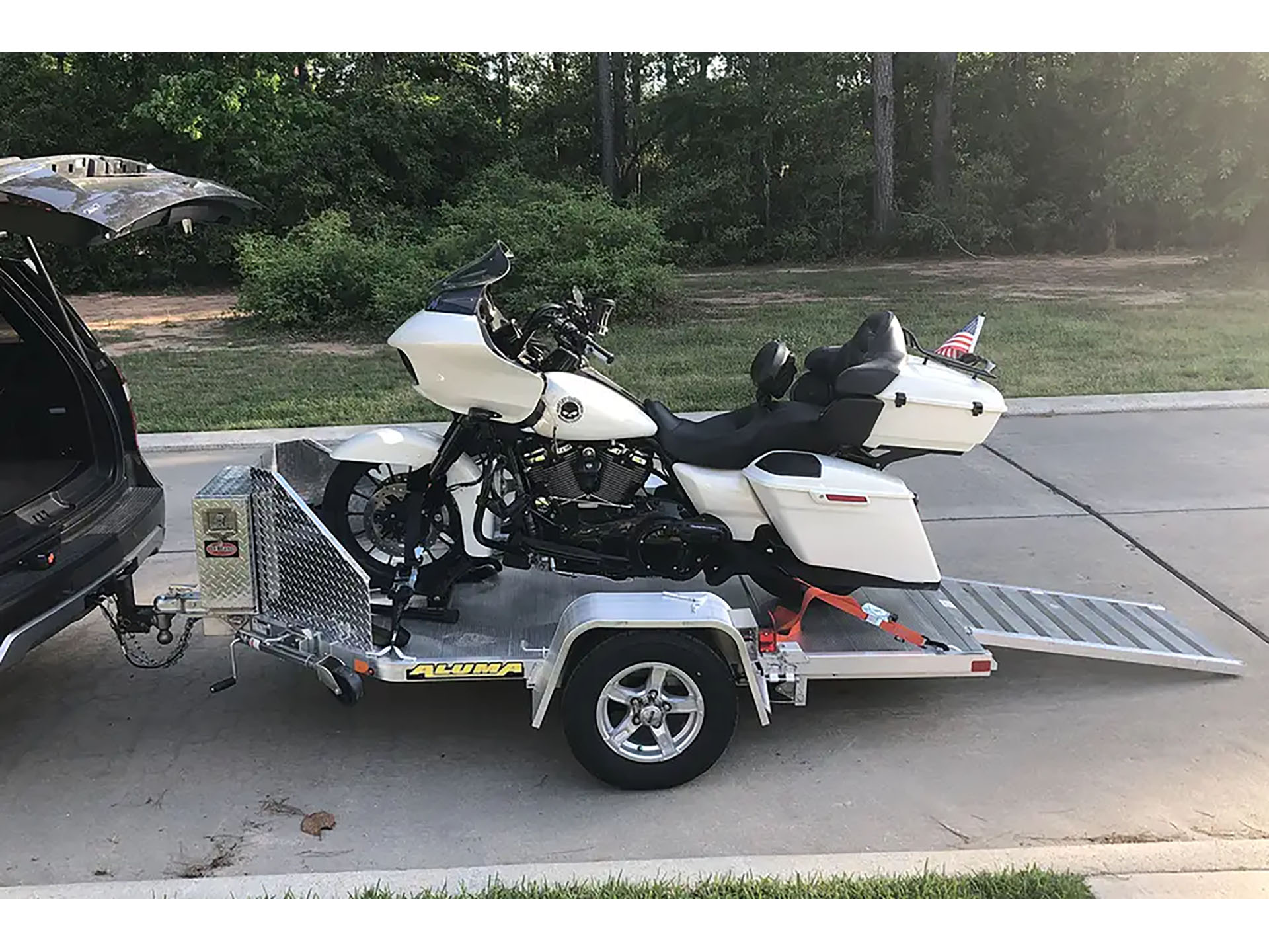 2025 ALUMA Folding Motorcycle Trailers 51 in. Wide in North Bend, Oregon - Photo 4