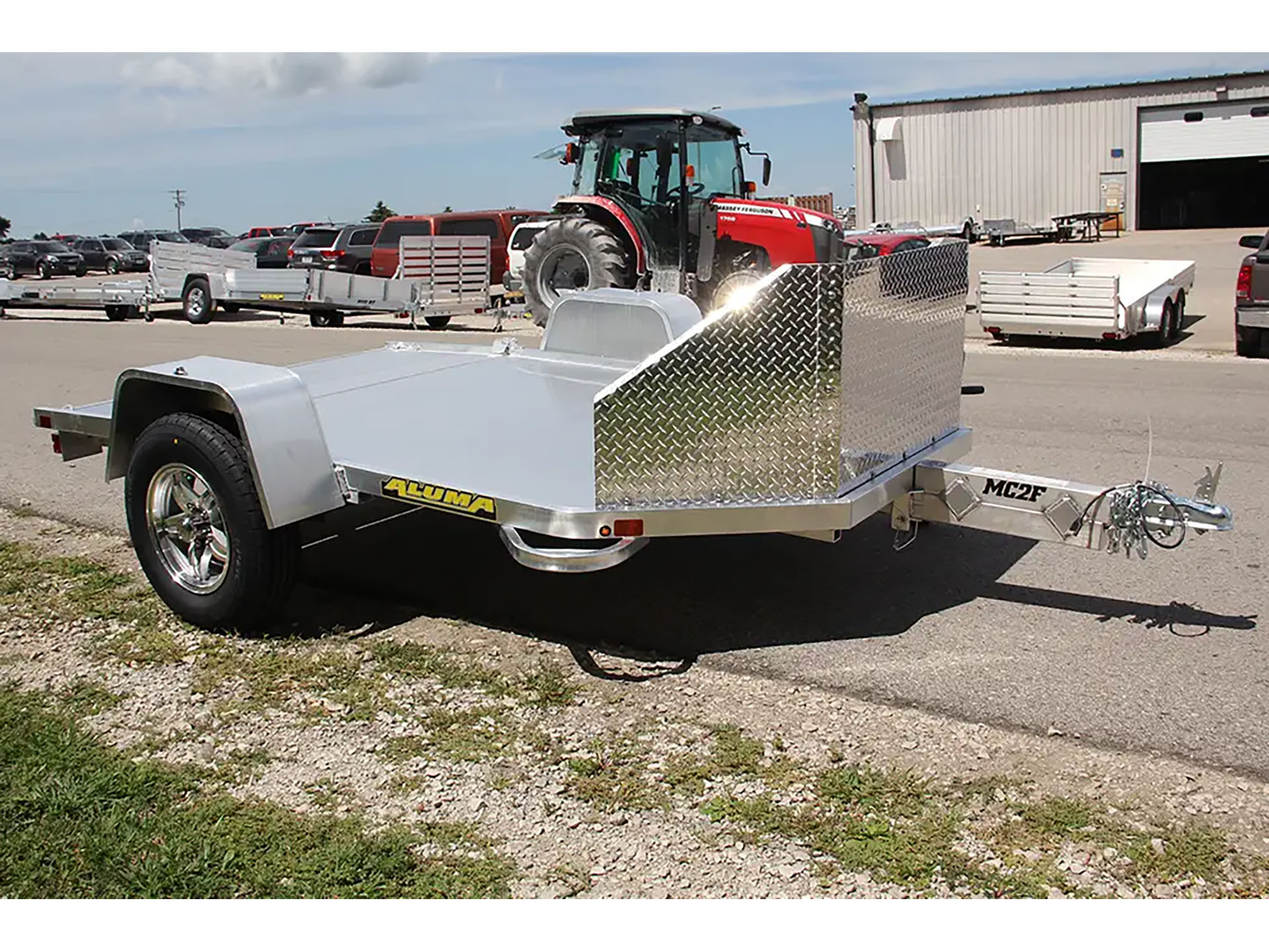 2025 ALUMA Folding Motorcycle Trailers 78 in. Wide in North Bend, Oregon - Photo 3