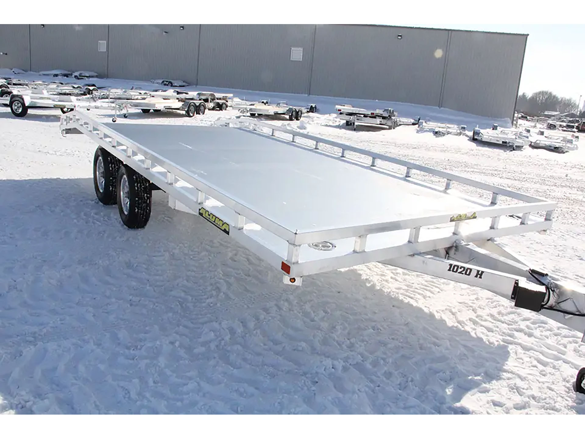 2025 ALUMA 1020 Tandem Deck Over Trailers 264 in. in North Bend, Oregon - Photo 2