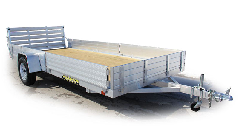 2025 ALUMA 81 Series Single Heavy Axle Utility Trailers 145 in. Wood Deck in North Bend, Oregon