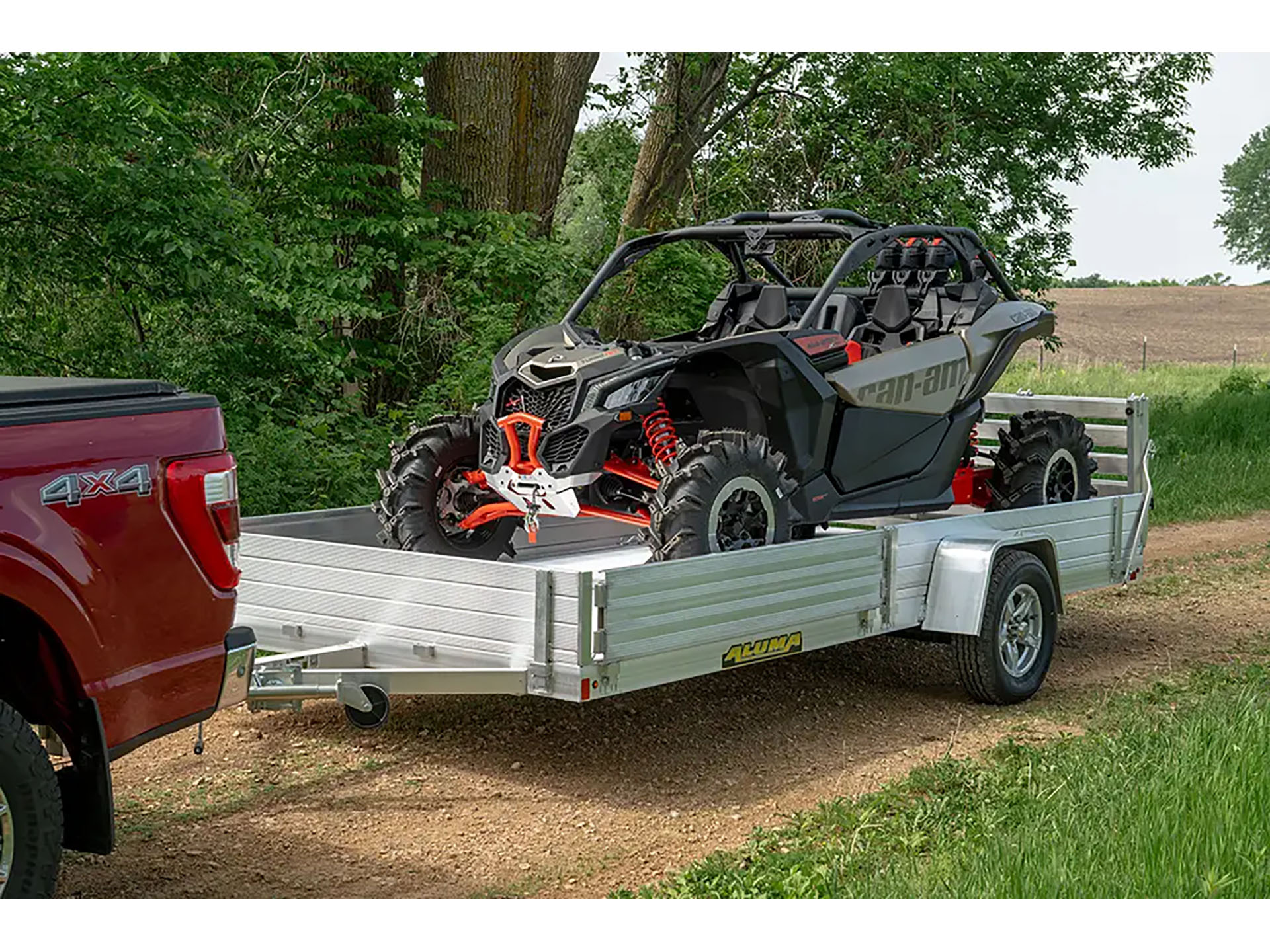 2025 ALUMA 81 Series Single Heavy Axle Utility Trailers Bi-fold Tailgate - 8115H-S-EL-R-BT-SR in North Bend, Oregon - Photo 2