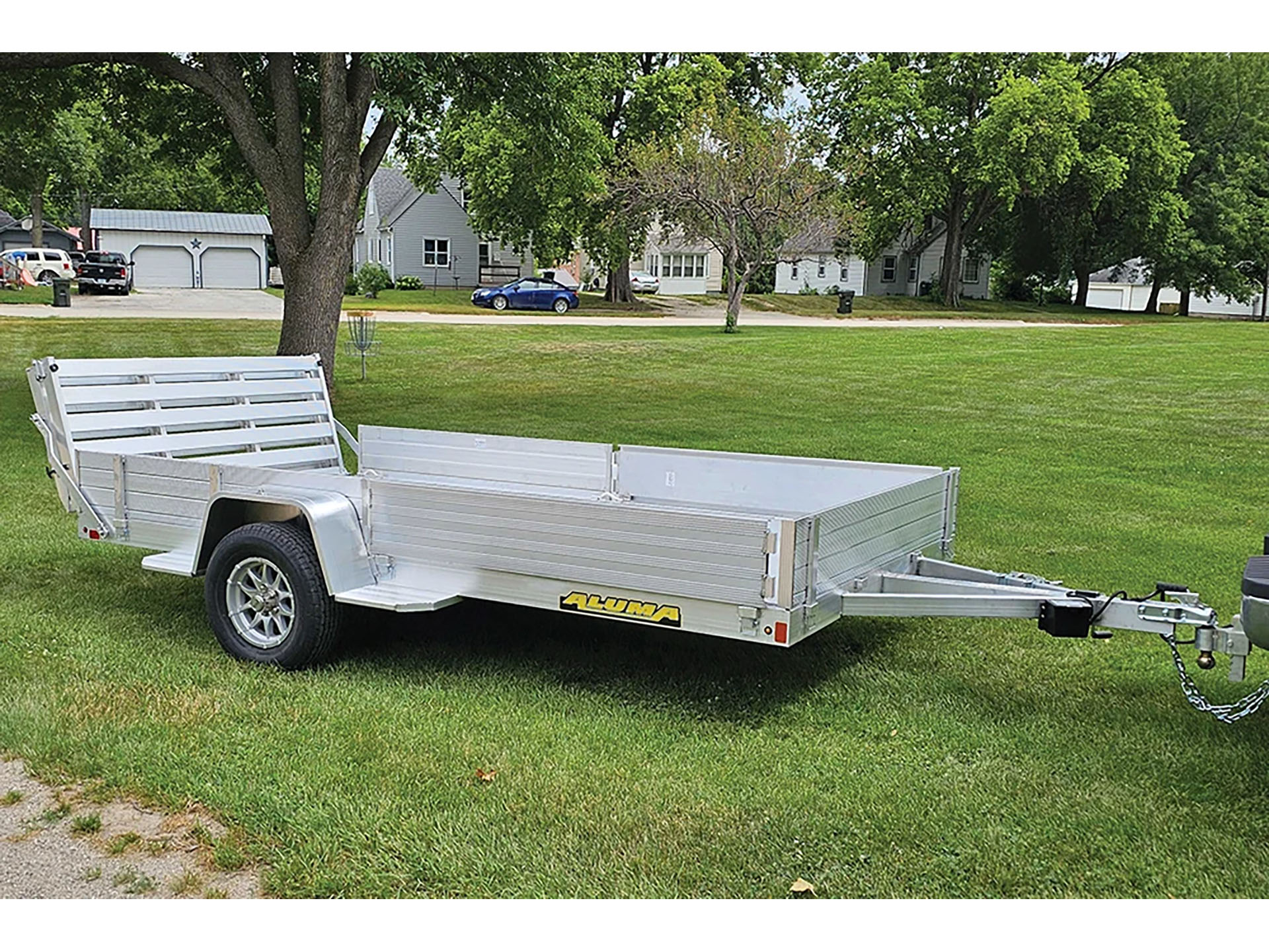 2025 ALUMA 81 Series Single Heavy Axle Utility Trailers Bi-fold Tailgate - 8115H-S-EL-R-BT-SR in North Bend, Oregon - Photo 10