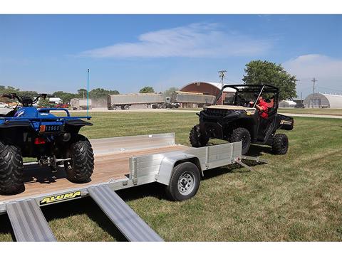2025 ALUMA 81 Series Single Heavy Axle Utility Trailers Bi-fold Tailgate - 8112W-BT-SR in North Bend, Oregon - Photo 7
