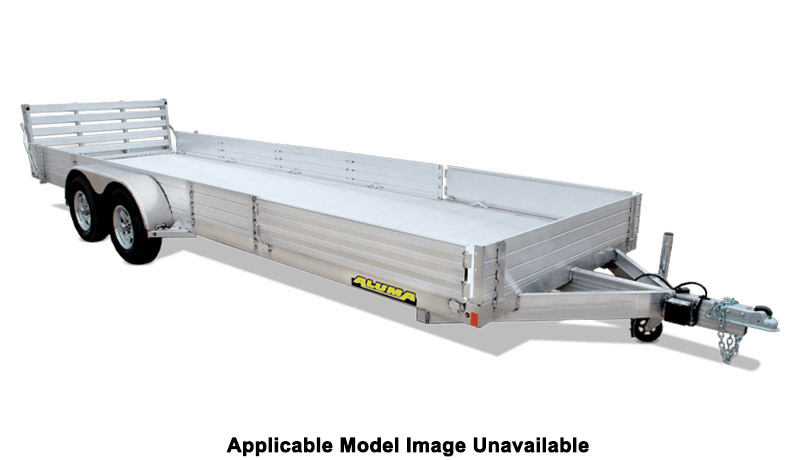 2025 ALUMA 81 Series Tandem Axle Utility Trailers Bi-fold Tailgate Side Ramp 241 in. in North Bend, Oregon - Photo 1