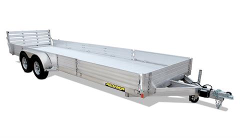 2025 ALUMA 81 Series Tandem Axle Utility Trailers Bi-fold Tailgate Side Ramp 264 in.
