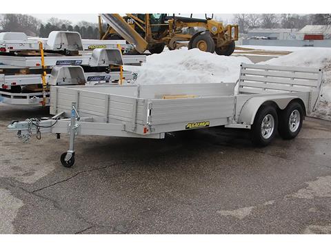 2025 ALUMA 81 Series Tandem Axle Utility Trailers Bi-fold Tailgate Side Ramp 217 in. in North Bend, Oregon - Photo 4
