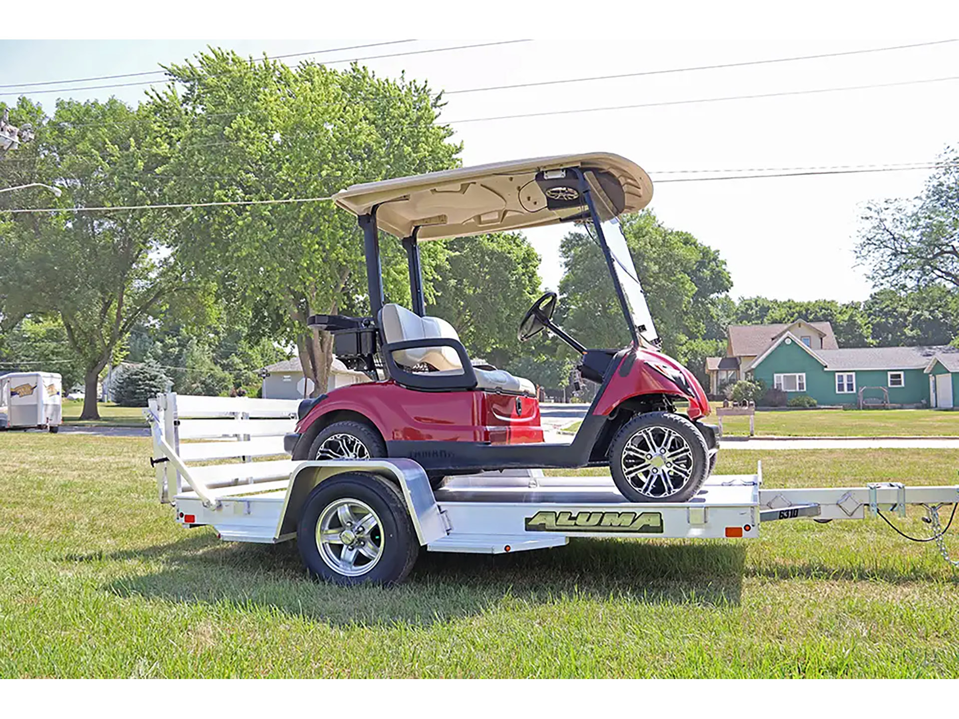 2025 ALUMA Executive Series Utility Trailers Bi-fold Tailgate - EX-6310S in North Bend, Oregon - Photo 7