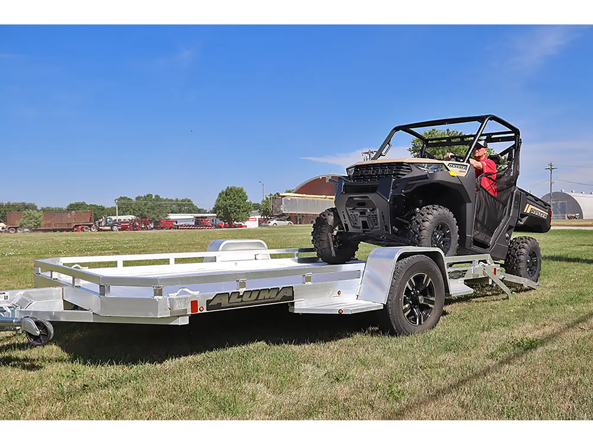 2025 ALUMA Executive Series Utility Trailers Bi-fold Tailgate - EX7712H-S-BT in North Bend, Oregon - Photo 2