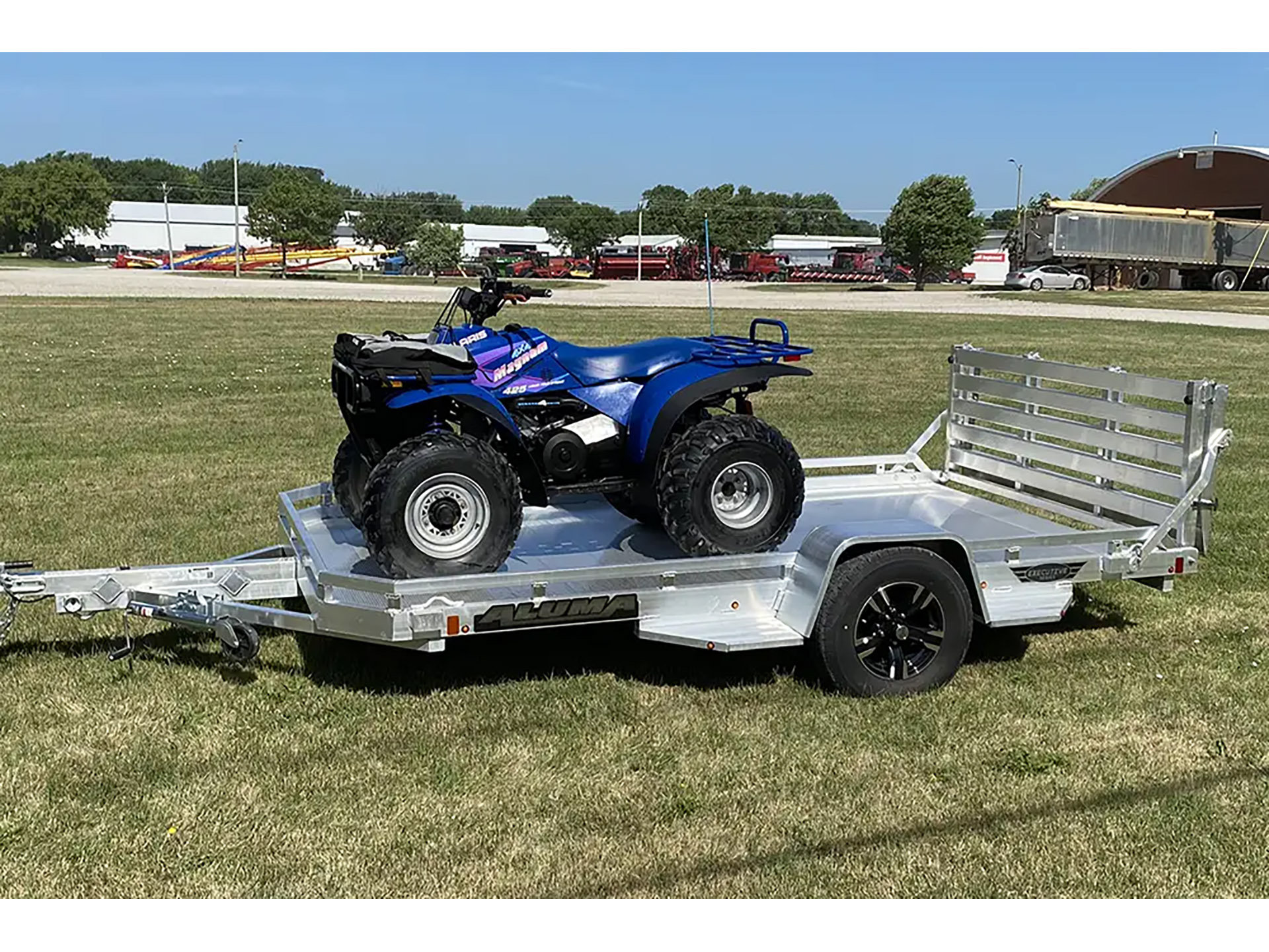2025 ALUMA Executive Series Utility Trailers Bi-fold Tailgate - EX7712H-S-BT in North Bend, Oregon - Photo 3