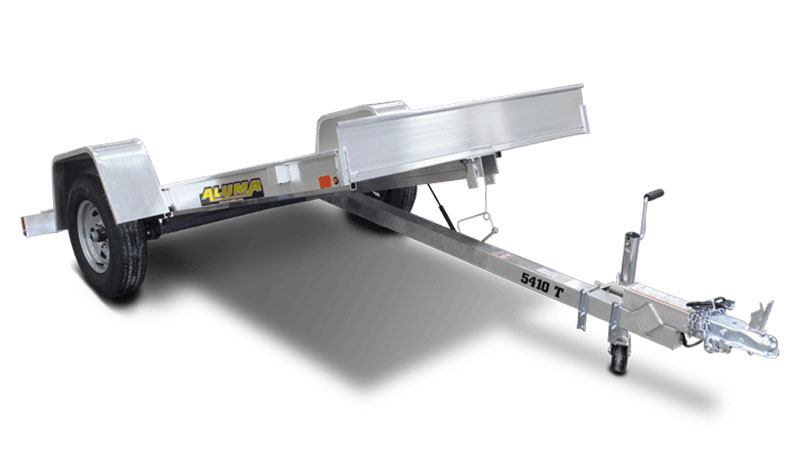 2025 ALUMA Single Axle Tilt Utility Trailers 120 in. in North Bend, Oregon
