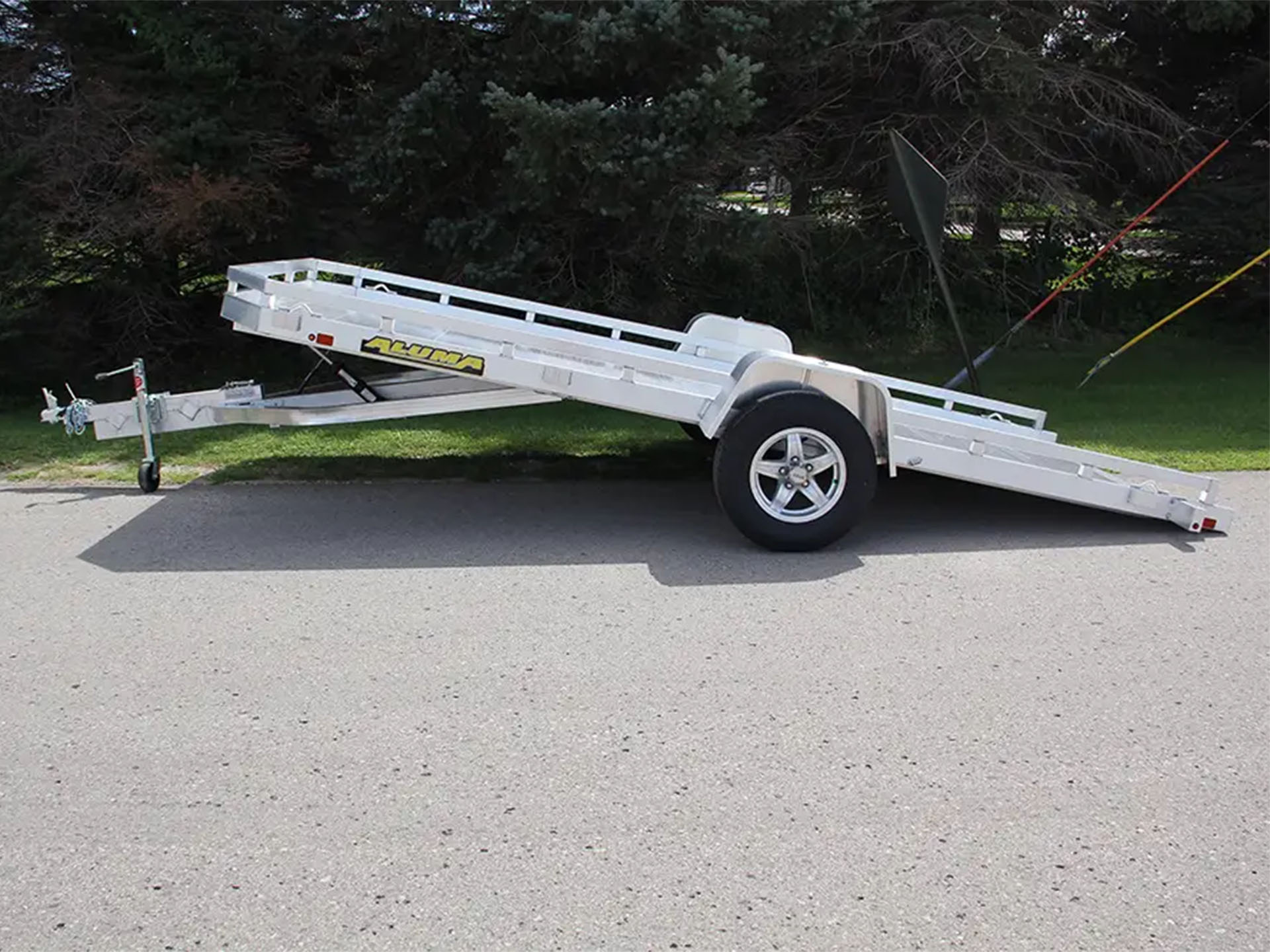 2025 ALUMA Single Axle Tilt Utility Trailers 176 in. in North Bend, Oregon - Photo 2
