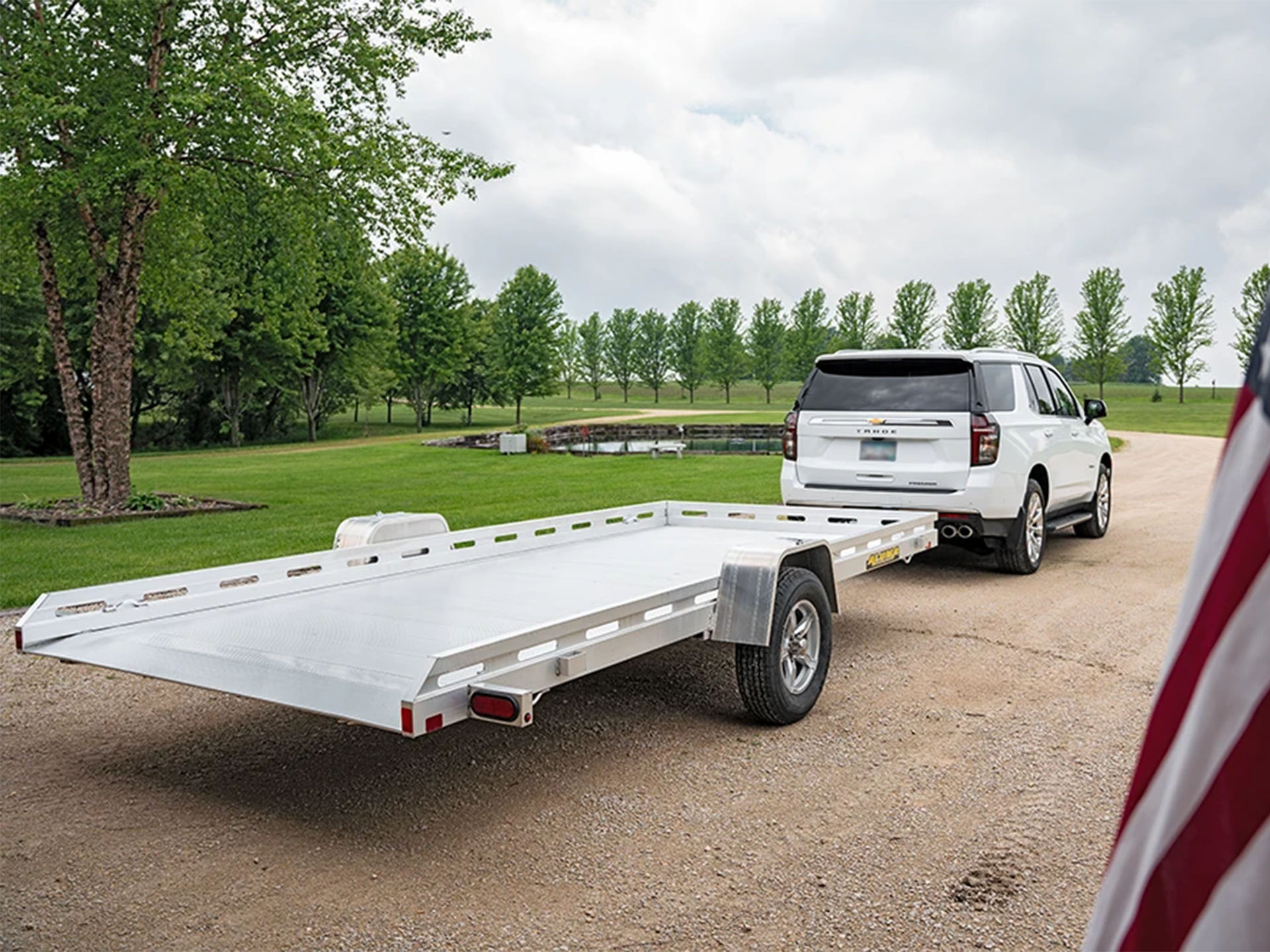2025 ALUMA Single Axle Tilt Utility Trailers 185 in. in North Bend, Oregon - Photo 3