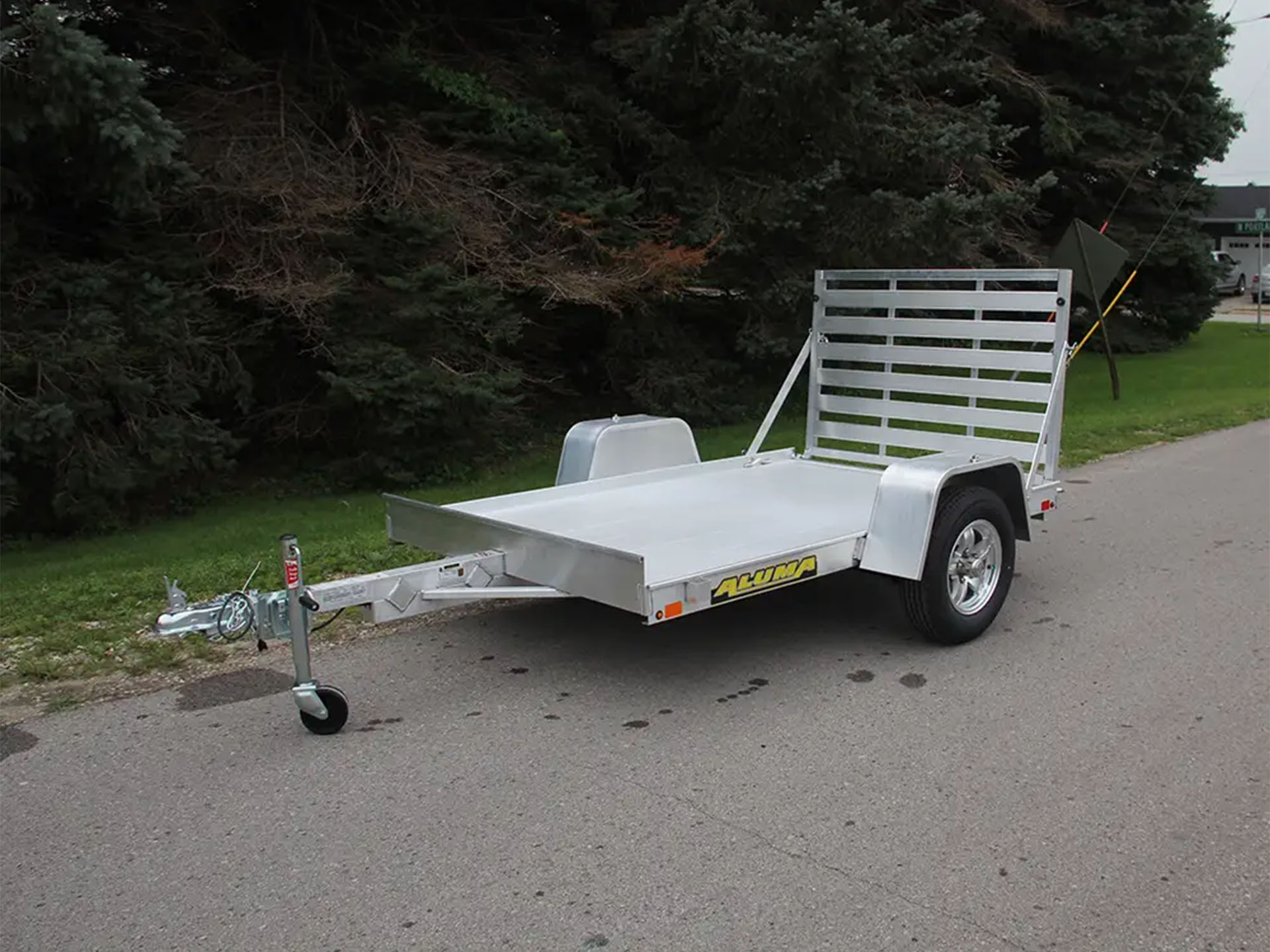 2025 ALUMA Single Axle Utility Trailers - 638 in North Bend, Oregon - Photo 2