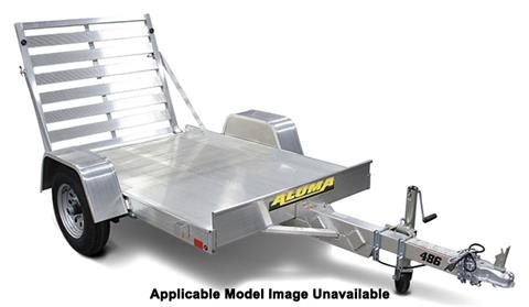 2025 ALUMA Single Axle Utility Trailers Bi-fold Tailgate - 486