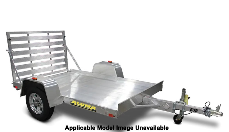 2025 ALUMA Single Axle Utility Trailers Bi-fold Tailgate - 638 in North Bend, Oregon - Photo 1