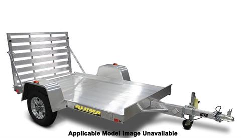 2025 ALUMA Single Axle Utility Trailers Bi-fold Tailgate - 638
