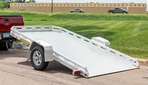 2025 ALUMA Single Heavy Axle Tilt Utility Trailers 145 in.