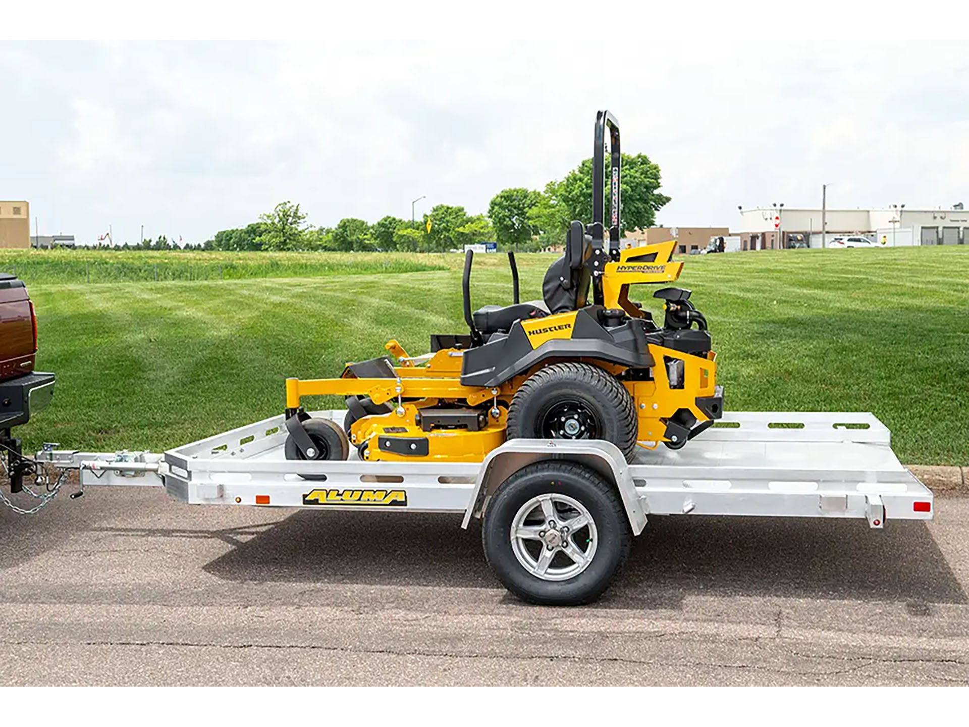 2025 ALUMA Single Heavy Axle Tilt Utility Trailers 145 in. in North Bend, Oregon - Photo 5