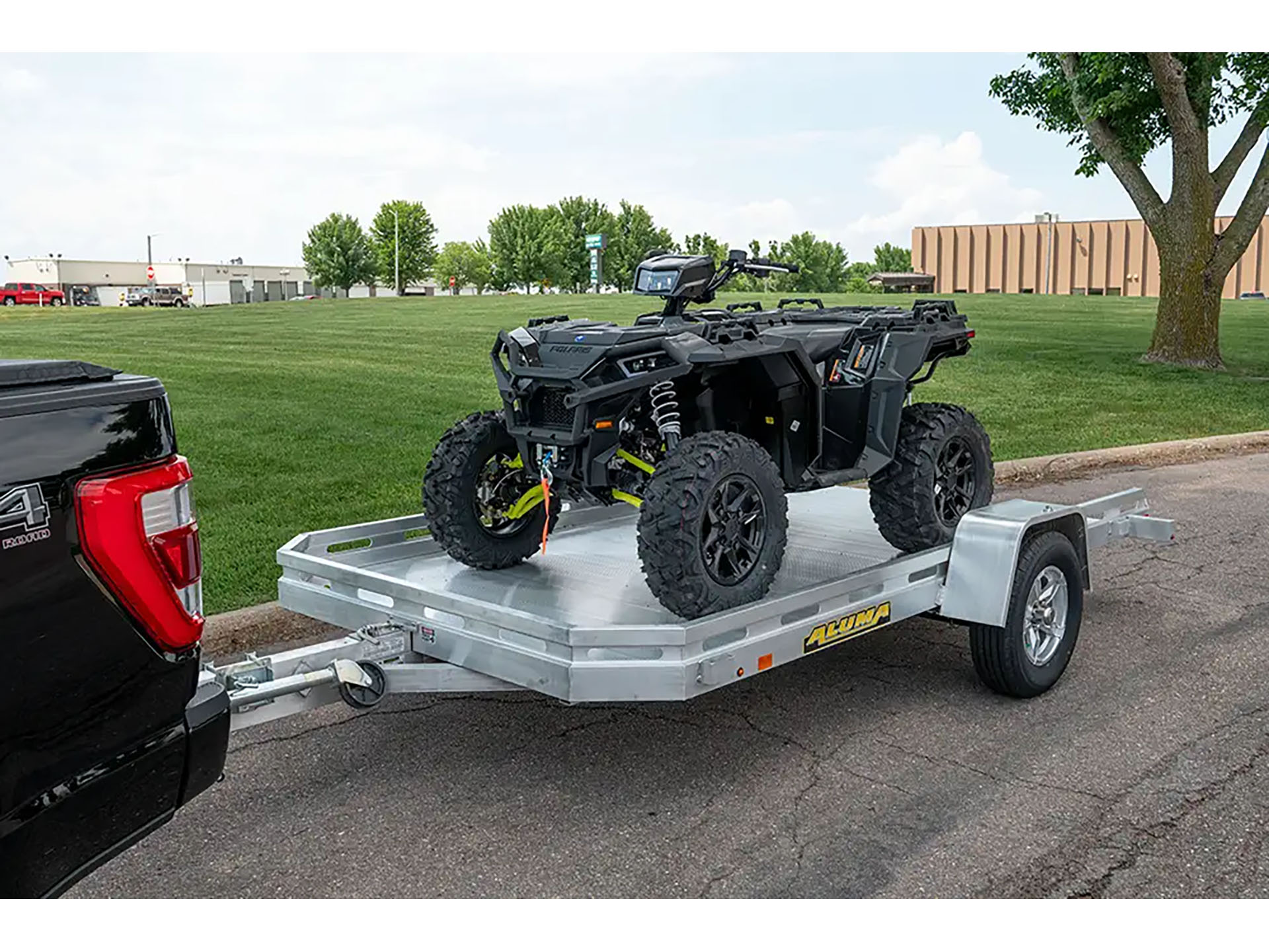 2025 ALUMA Single Heavy Axle Tilt Utility Trailers 145 in. in North Bend, Oregon - Photo 6
