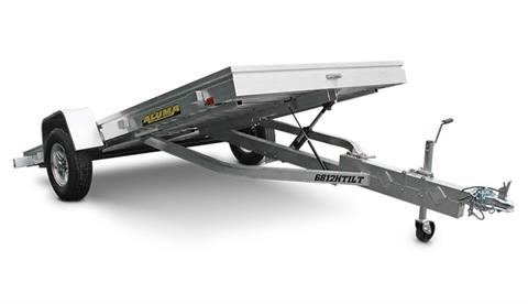 2025 ALUMA Single Heavy Axle Tilt Utility Trailers 150 in.