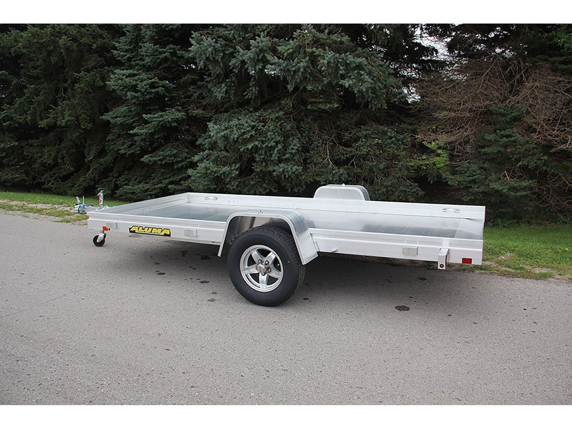 2025 ALUMA Single Heavy Axle Tilt Utility Trailers 150 in. in North Bend, Oregon - Photo 3