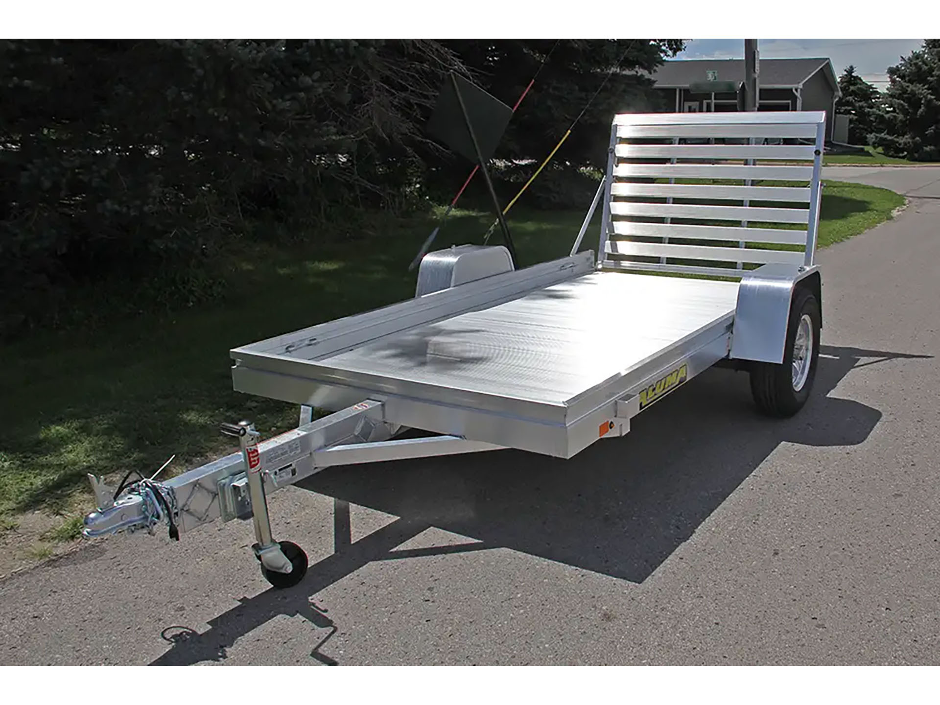 2025 ALUMA Single Heavy Axle Utility Trailers No Brakes - 6310H in North Bend, Oregon - Photo 5